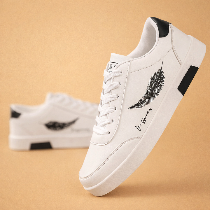 Classic low-top men's sneakers for everyday wear. Timeless style, comfortable casual footwear.