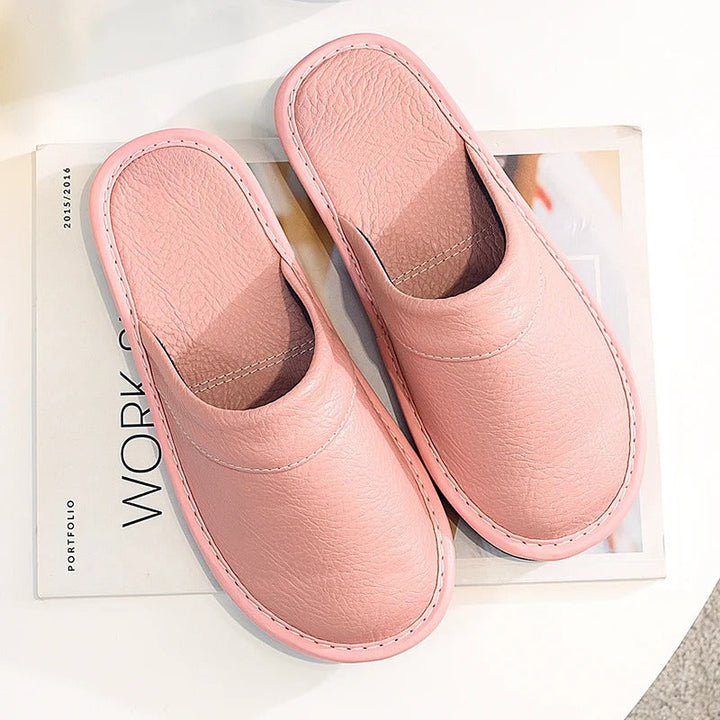 Lightweight ergonomic house slippers for men, offering superior comfort and adjustable fit.