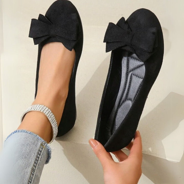 Dark green women's orthopaedic comfort shoes, ideal for supportive walking, daily wear & foot support.