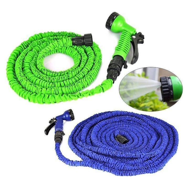 Effortless watering with a flexible, expandable water hose designed for quick setup & compact storage.