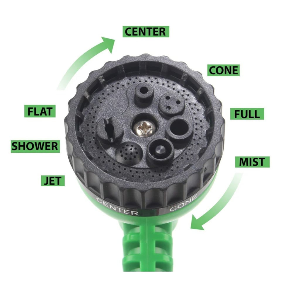High-quality expandable water hose, perfect for efficient gardening, yard work, and space-saving storage.