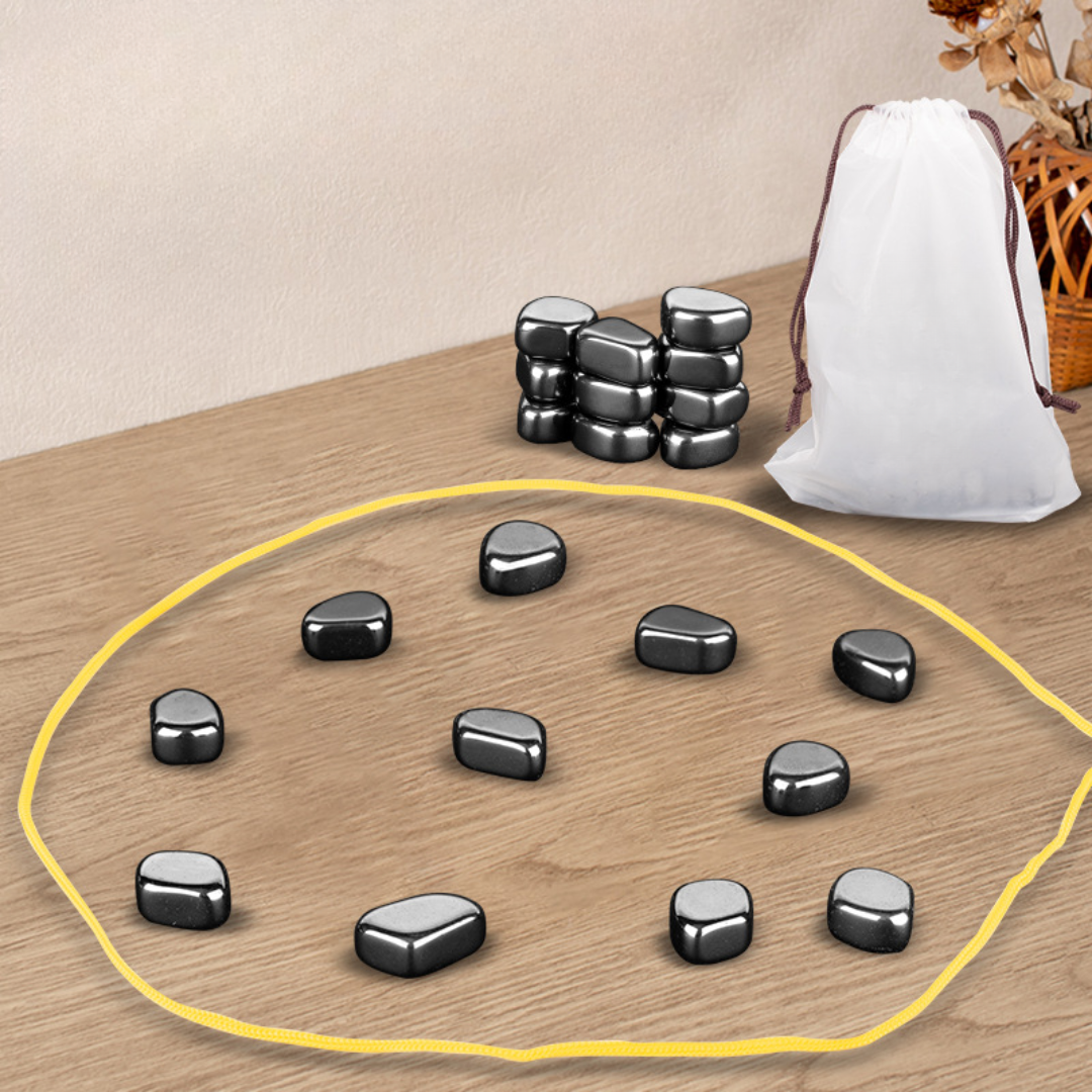 Magnetic strategy board game with chess pieces, perfect for family fun and focus.