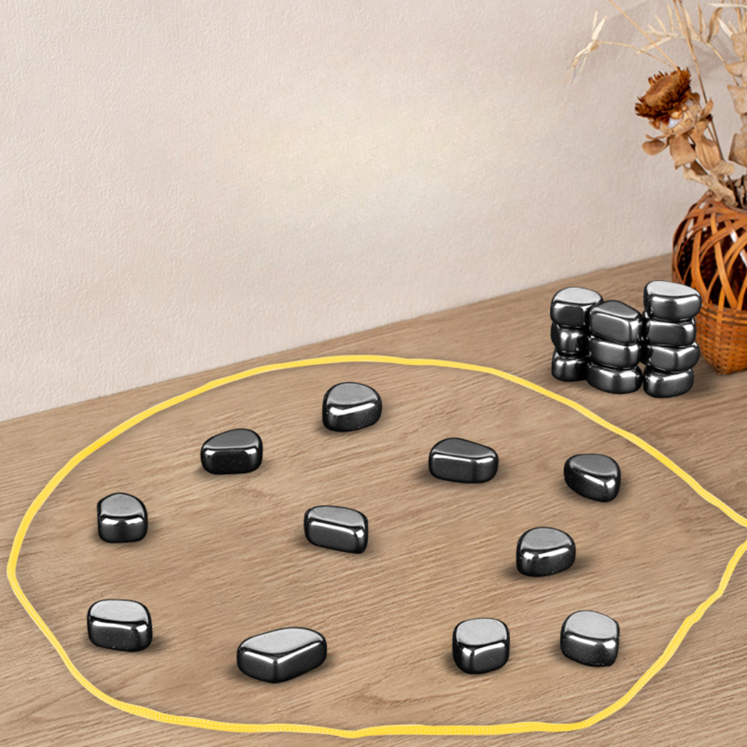 Compact magnetic chess game, ideal for travel and developing focus skills.