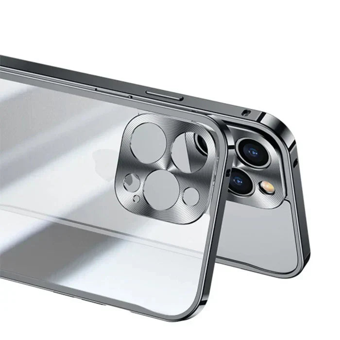 Lightweight MagSafe case for iPhone 15 Plus, durable SteelGuard material, perfect fit.