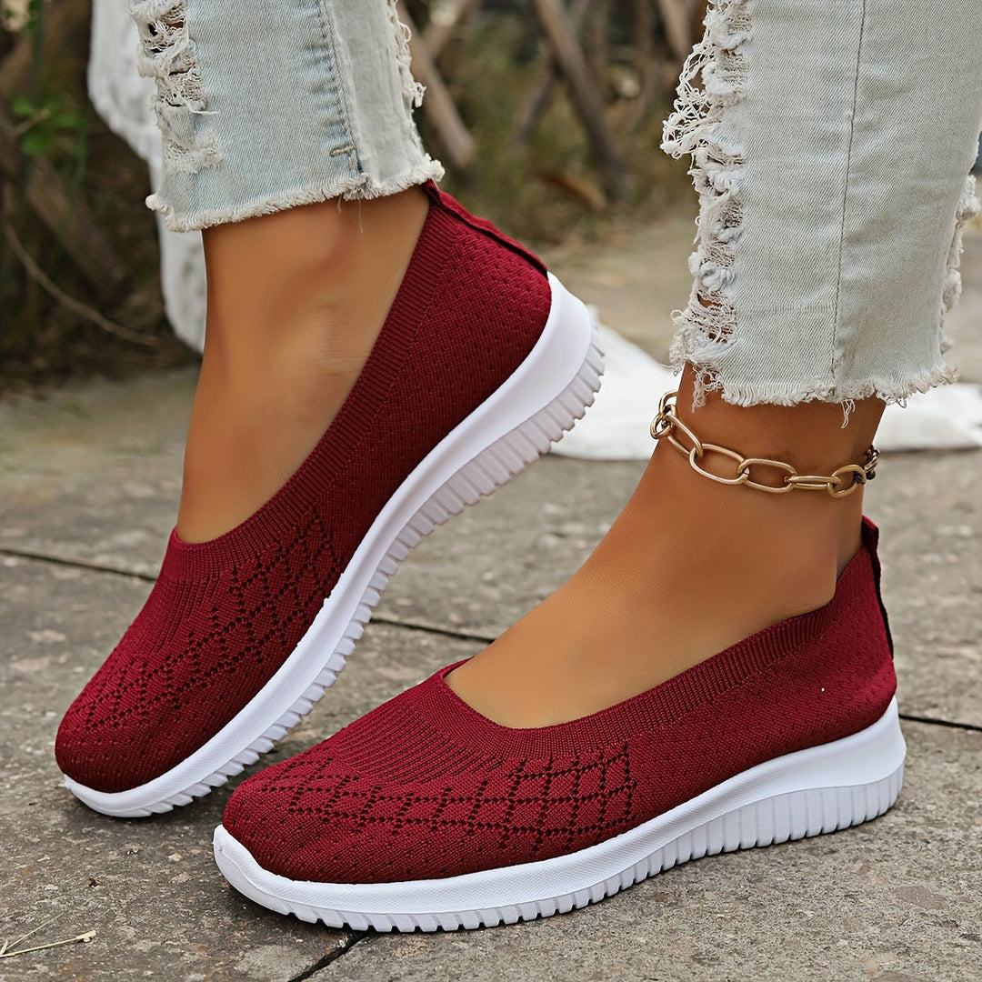 Stylish women's slip-on orthopedic shoes, designed for cushioned comfort & daily support.