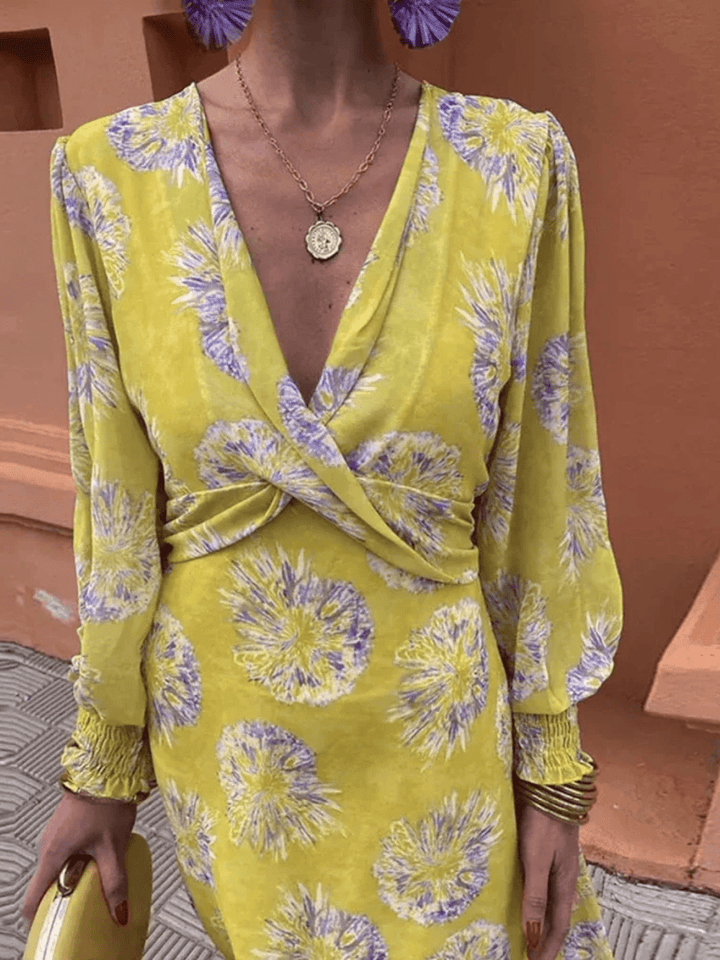 Women's Floral Midi Dress