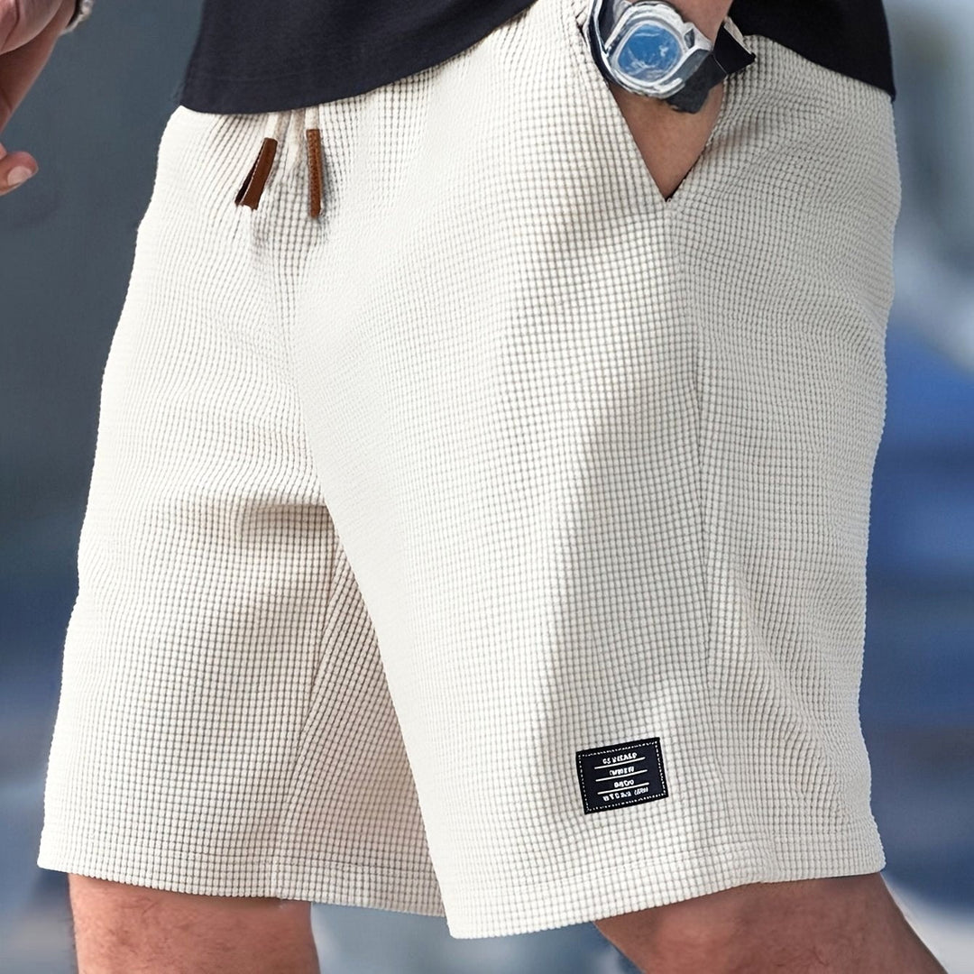 Versatile men's relaxed-fit shorts, perfect for summer casual outings, travel, and outdoor adventures.