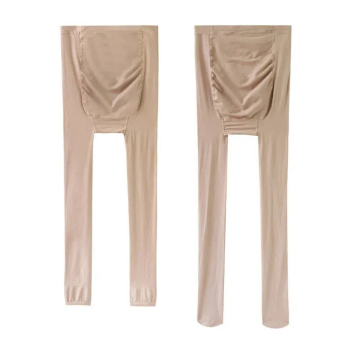 Stylish women's maternity tights, providing effective compression for pregnancy support, circulation & comfort.