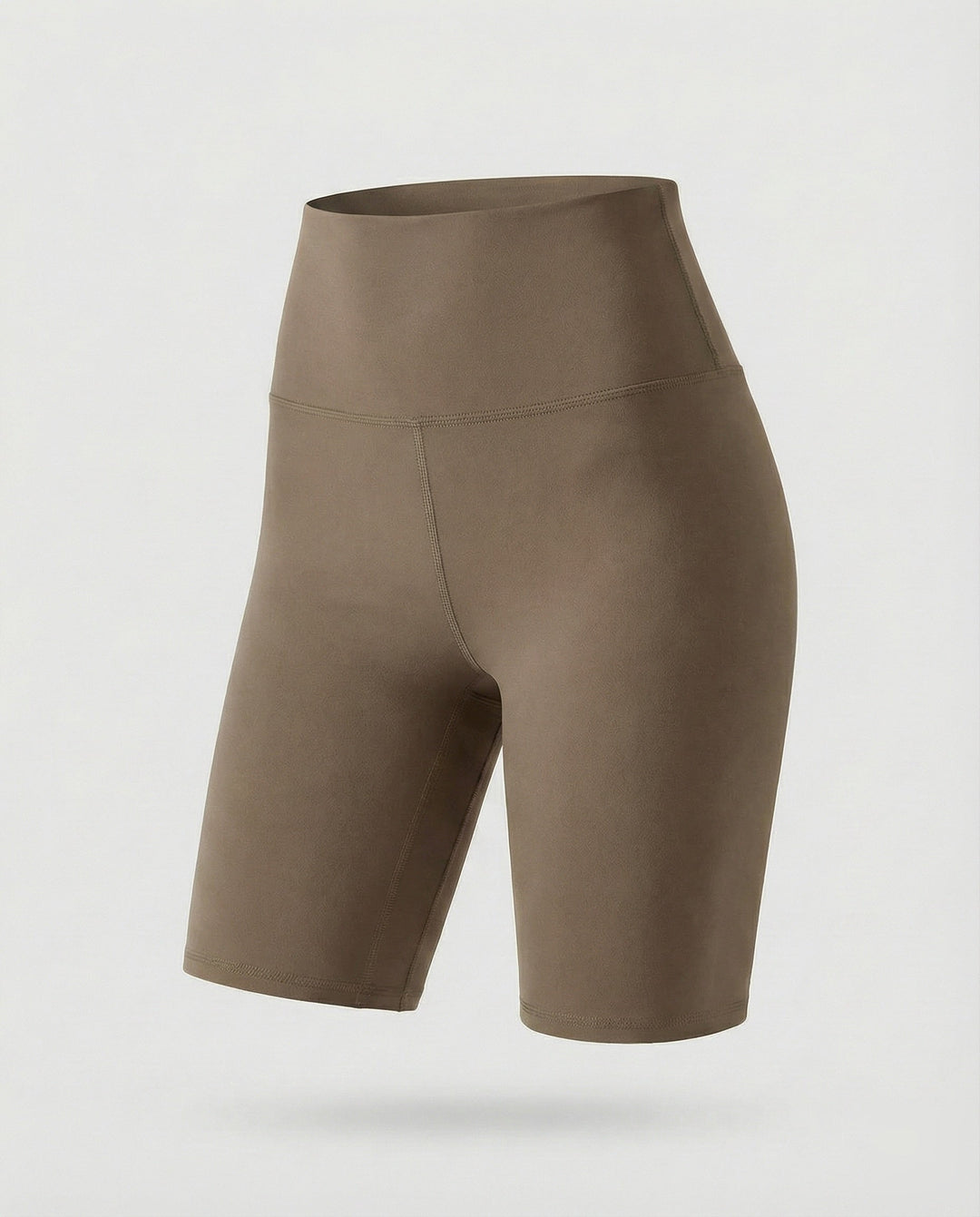 Comfortable women's shaping bike shorts, high waisted for extra support during workouts.