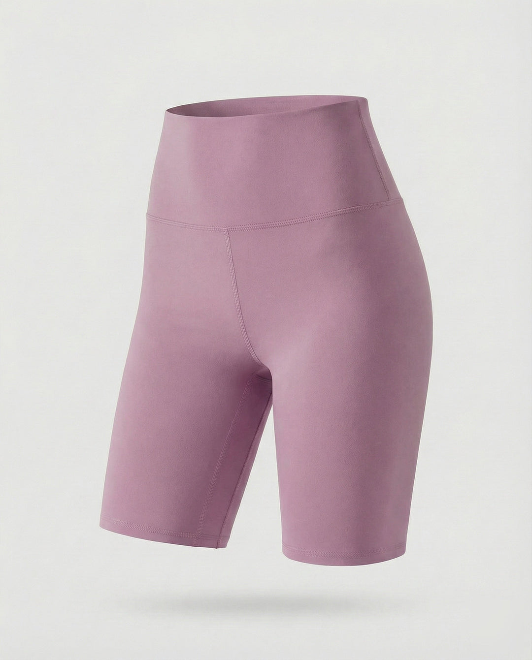 Athletic women's high waisted shorts, versatile shaping bike shorts for active and casual wear.