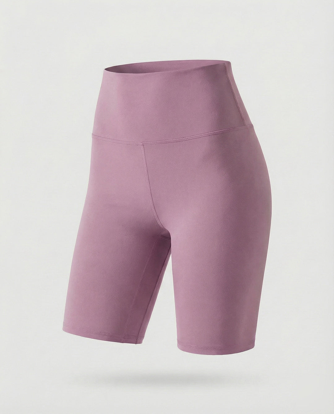 Chic women's shaping shorts, high waisted design, versatile for casual or workout outfits.