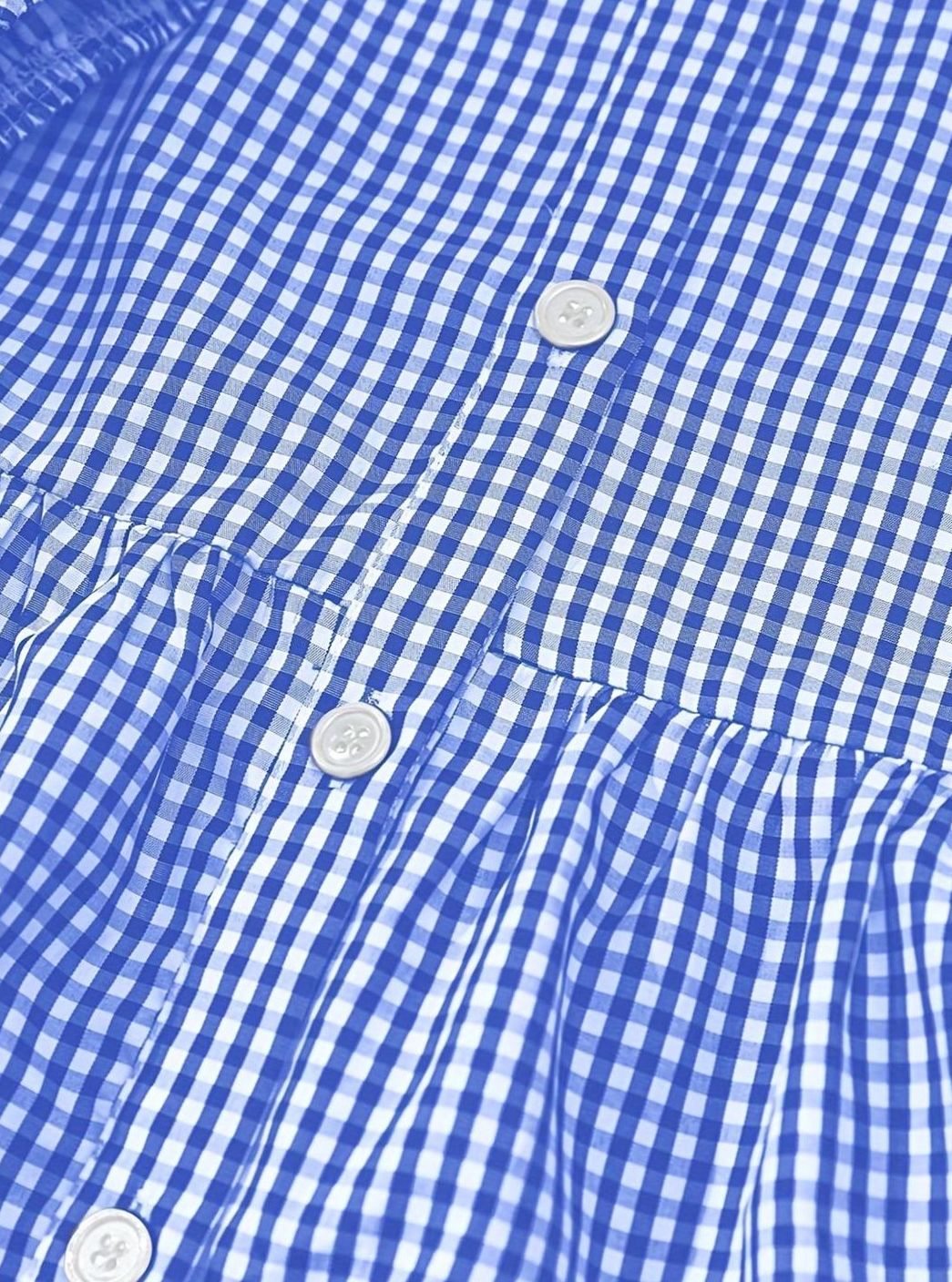 Short gingham tiered mini dress for women with elegant puff sleeves, perfect for a chic summer look.