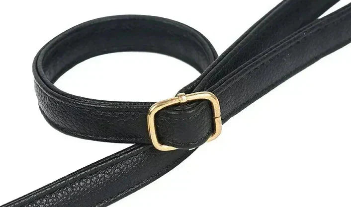 Brown vintage style genuine leather women's shoulder and crossbody bag.