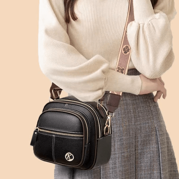 High-quality leather handbag for women, a stylish and durable shoulder bag perfect as an everyday fashion accessory.