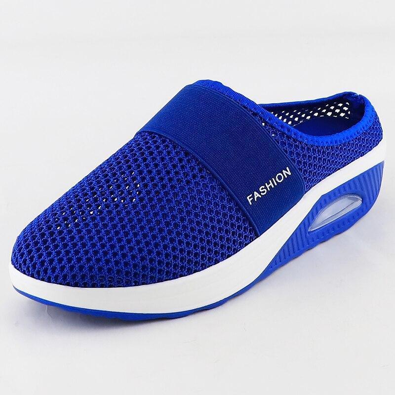 Cushioned interior of women's diabetic shoes; provides ultimate comfort for swollen feet.