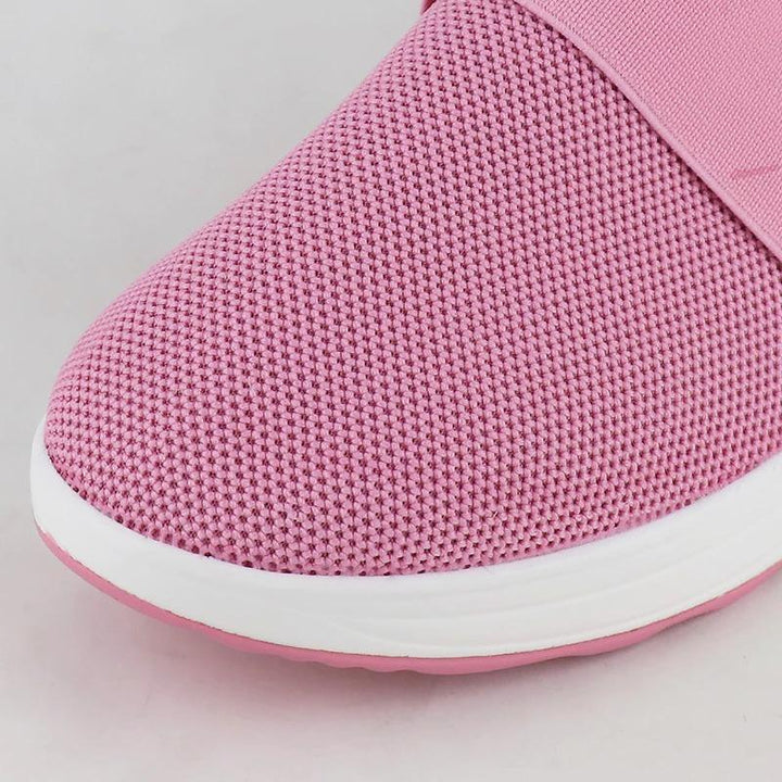 Women's comfort shoes in a neutral color; versatile orthopedic option for swollen feet & edema.