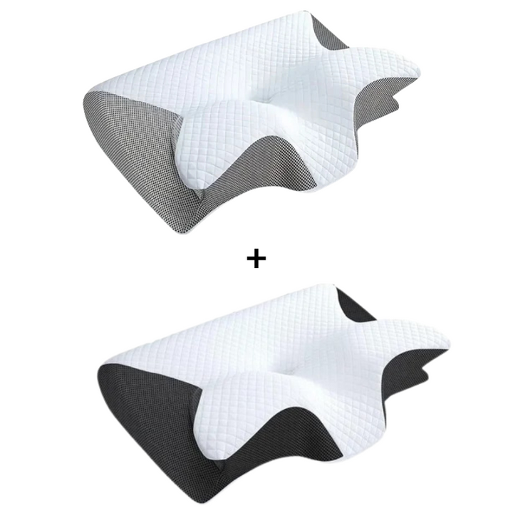 Soft memory foam cervical pillow ensures sleep comfort & effective neck pain relief.