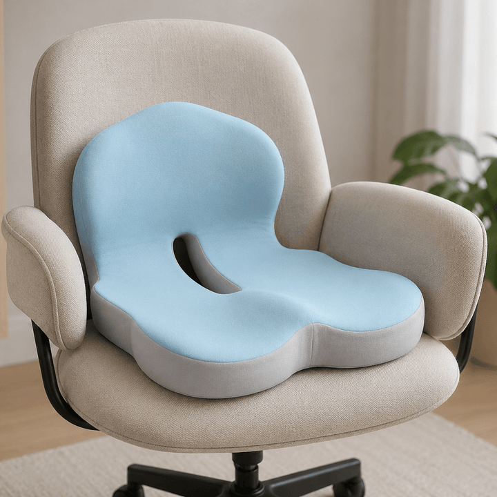 Adult memory foam pillow for ultimate neck and back comfort. Ideal for restful sleep & pressure relief.
