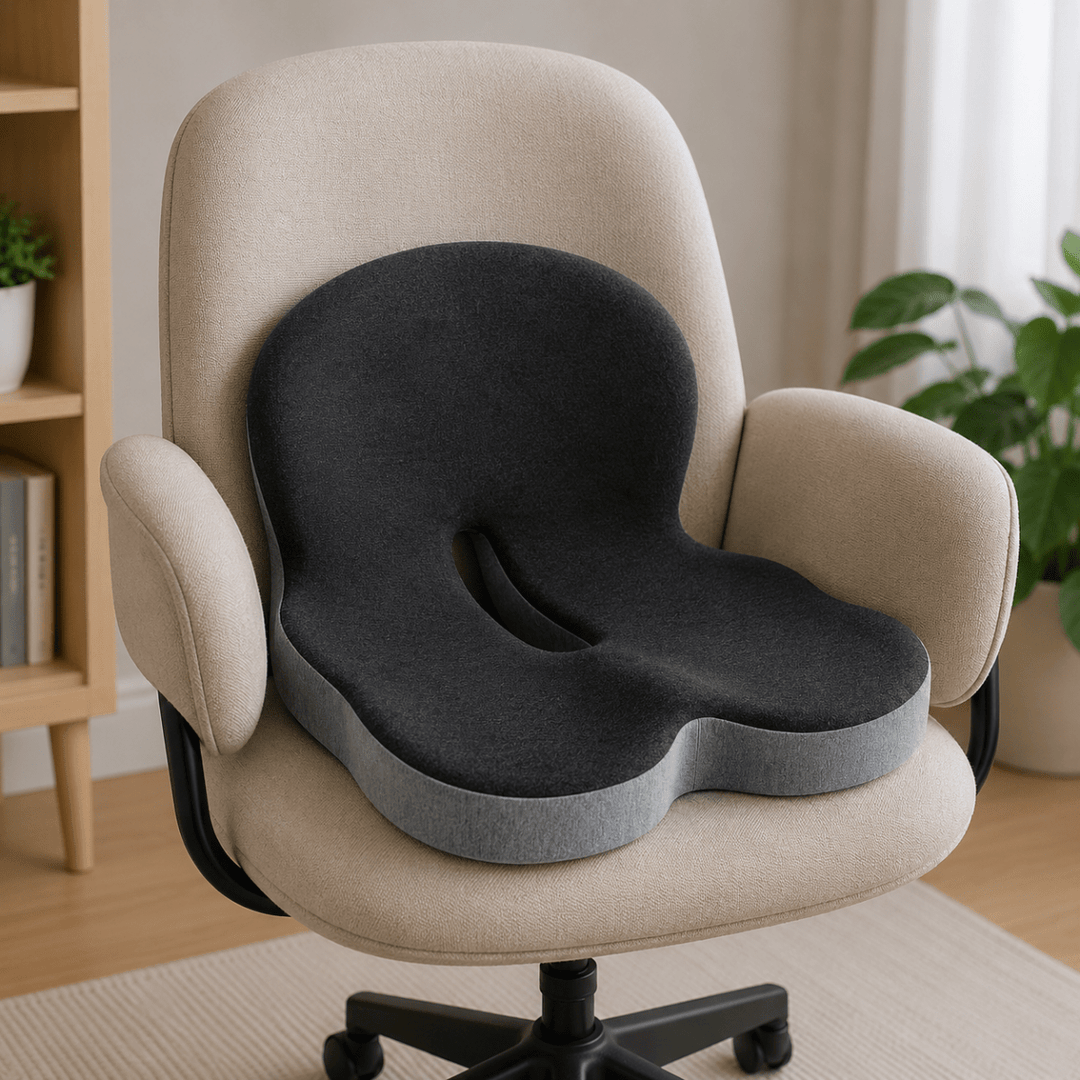 Adult memory foam pillow for targeted neck and back support, ensuring pressure relief and deep, comfortable sleep.