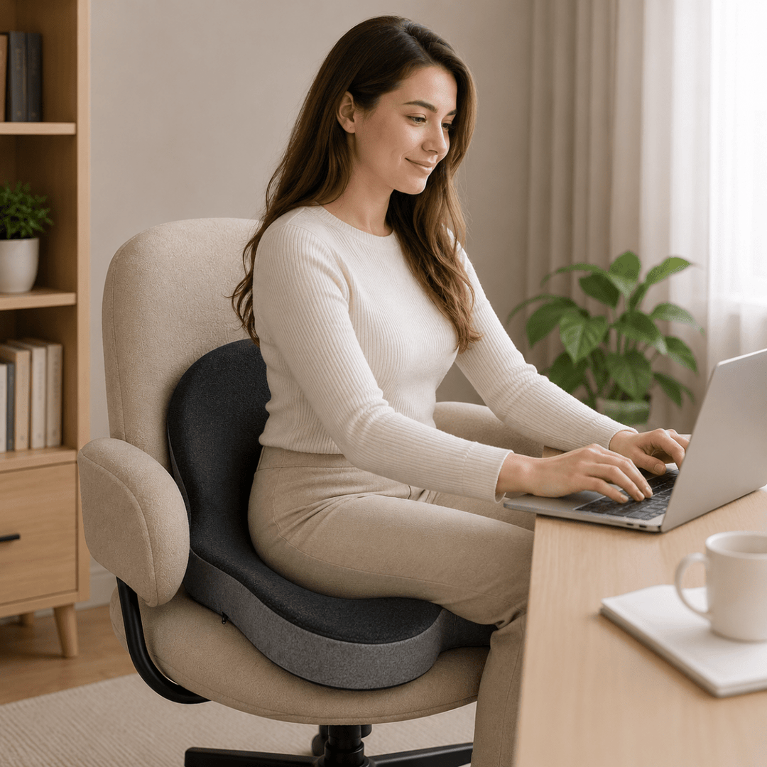 Ultimate comfort adult memory foam pillow. Ergonomic neck & back support, pressure relief for a truly deep sleep.