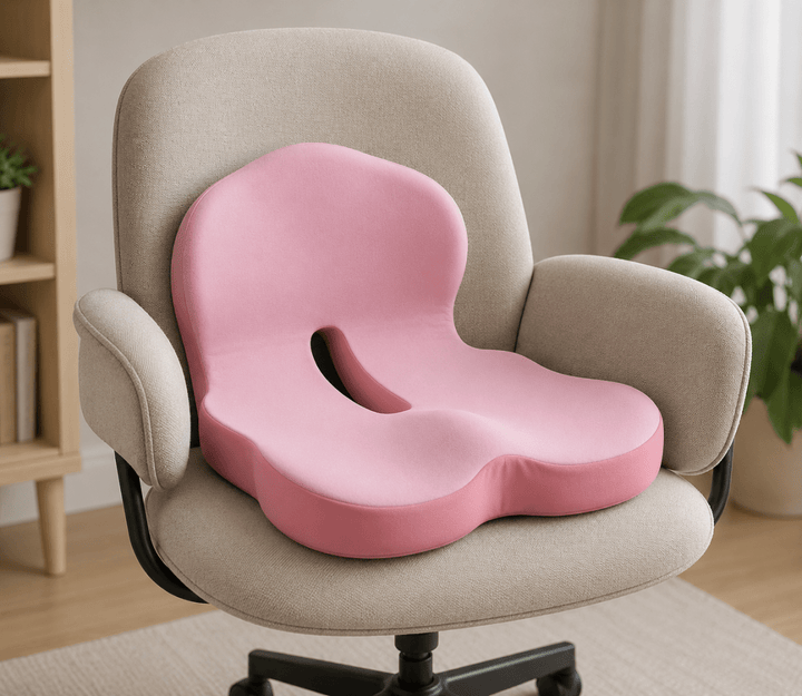 Improve sleep health with this ergonomic adult memory foam pillow, offering neck & back support & pressure relief.