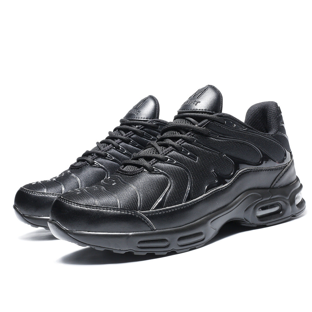 Men's black lightweight water-resistant steel toe safety shoes for ultimate protection and comfort.