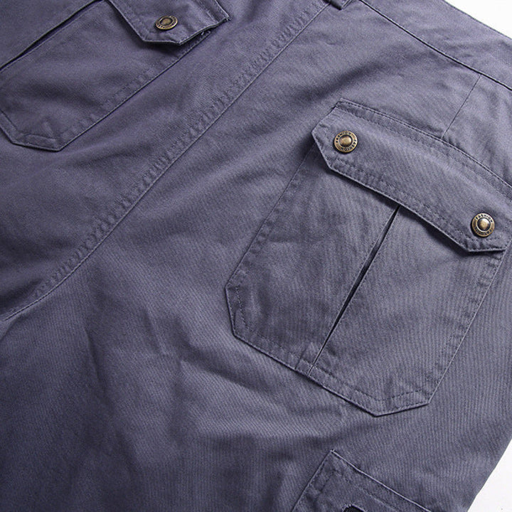 High-performance men's tactical cargo shorts, built durable for hiking, outdoor activities & adventure.