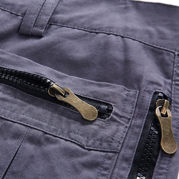 Versatile men's cargo shorts: durable, tactical, great for hiking, outdoor adventures, or casual wear.