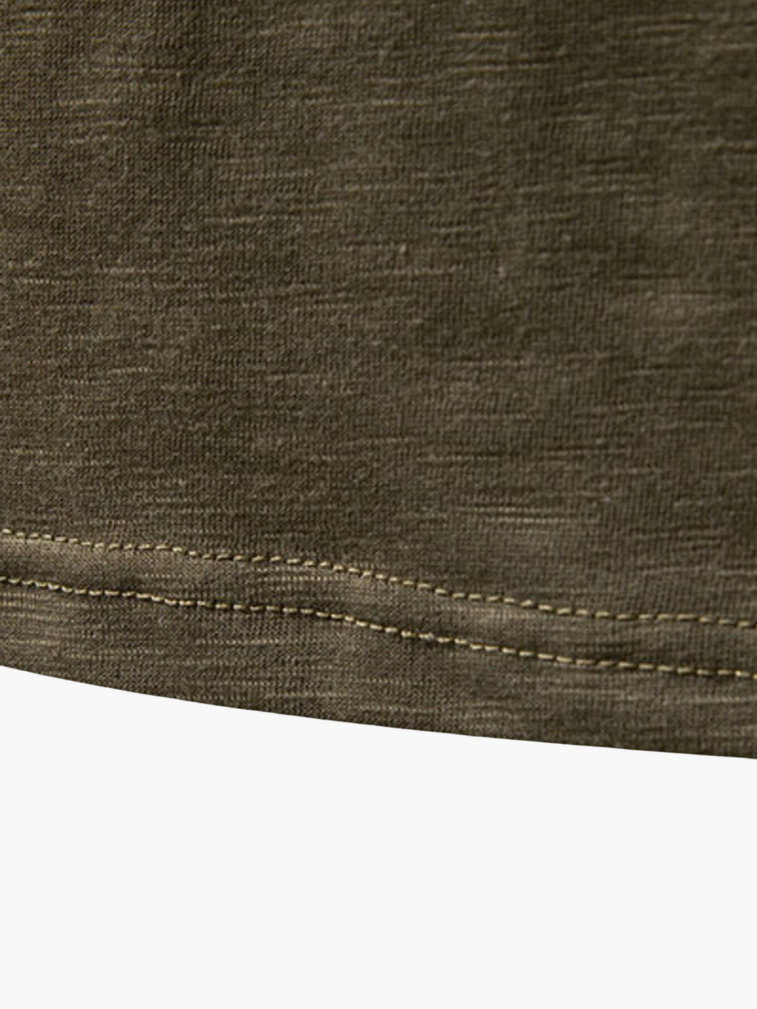 Basic men's t-shirt with henley neckline, comfortable and stylish.