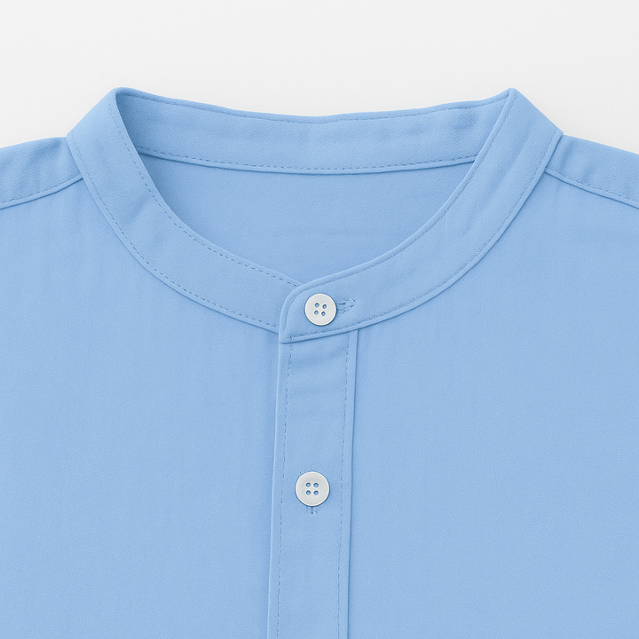 Vibrant men's summer matching set, combining a short-sleeve top and shorts for a complete casual look.