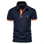 Dark Blue - Orange