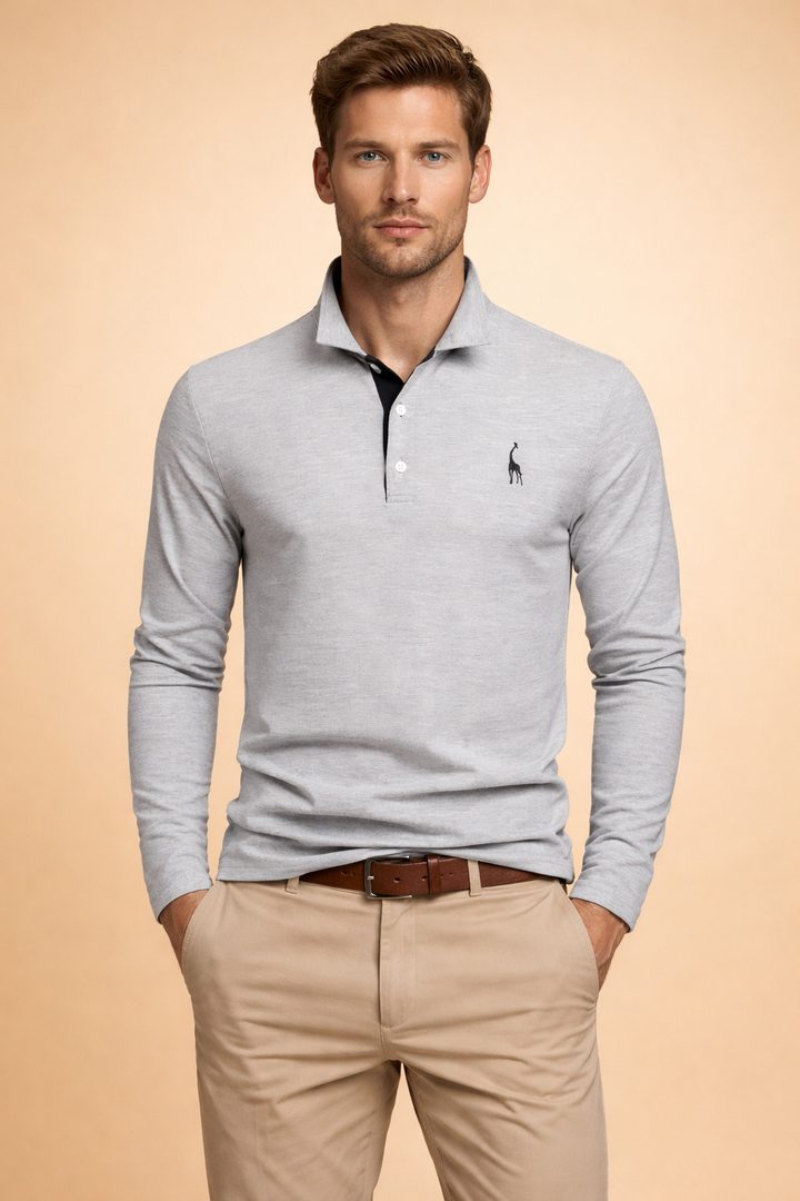 Shop our collection of comfortable and stylish men's long sleeve polo shirts.