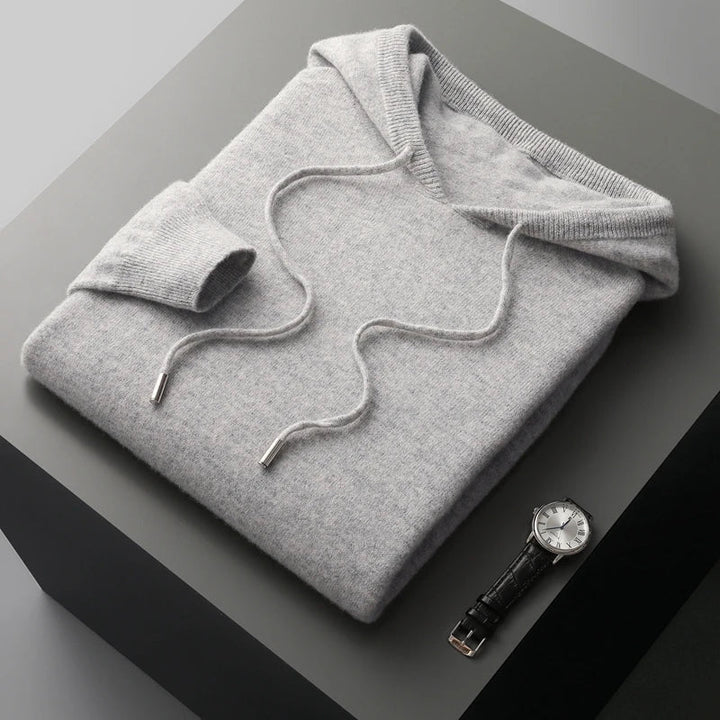Relaxed fit men's pullover hoodie, offering ultimate comfort and versatile style for any occasion.