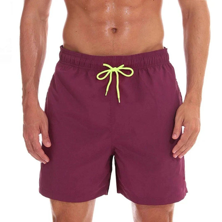 Men's summer shorts with side pockets and adjustable drawstring for ultimate comfort.