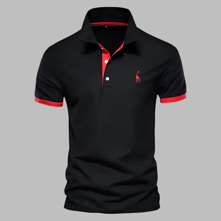 Versatile men's polo shirt, perfect for office, casual, or smart casual spring/summer fashion.