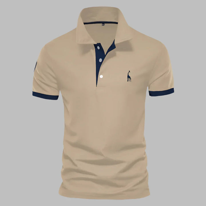 Comfortable men's polo top, a versatile choice for casual, smart casual, or office wear fashion.