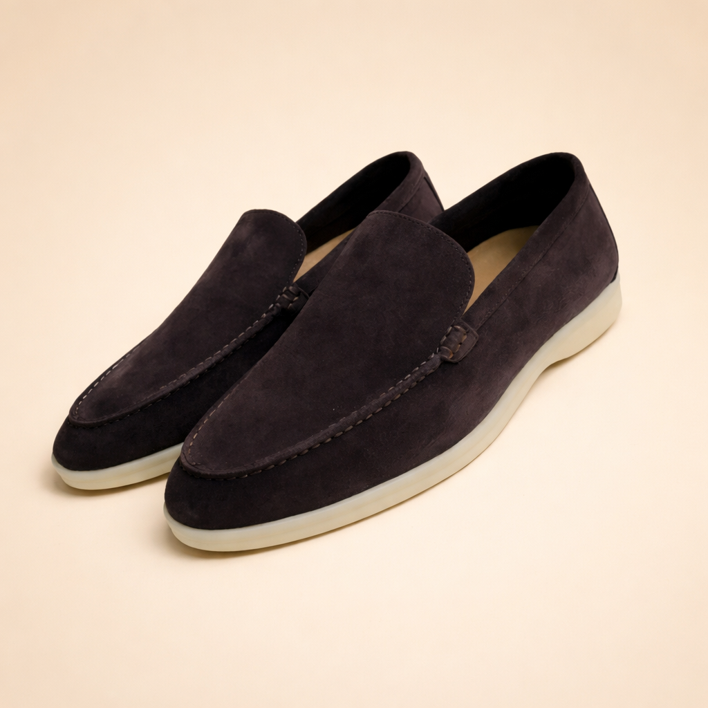 Men's Elio Classic Penny Loafers. Effortless slip-on style, supreme comfort, perfect for business & casual wear.