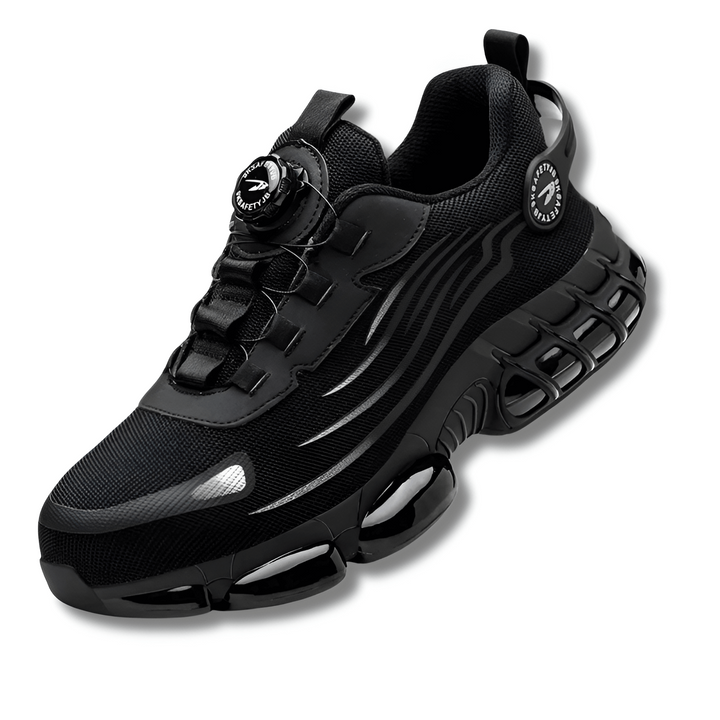 Men's indestructible safety sneakers with steel toe for ultimate protection.