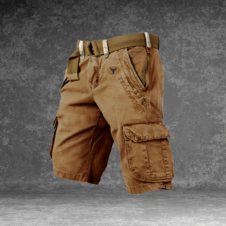 Stay cool and organized with men's lightweight cargo shorts for summer.