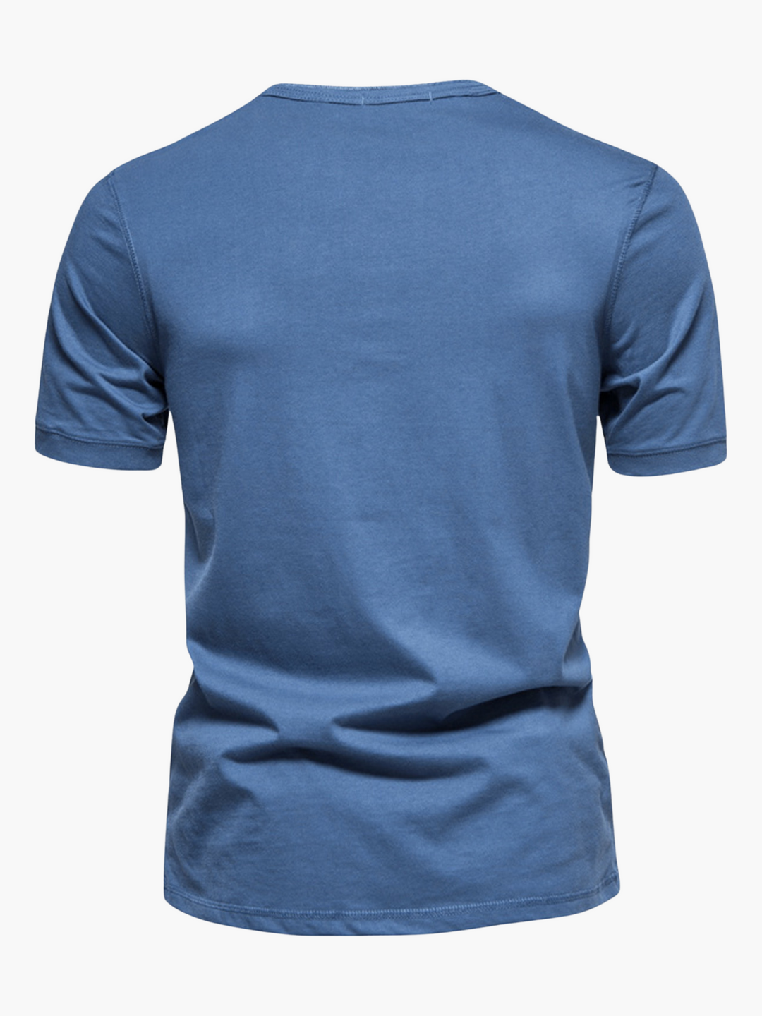 Menswear short sleeve shirt with a relaxed fit