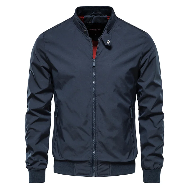 Men's all-season sporty zip-up jacket, perfect for active lifestyles and travel.