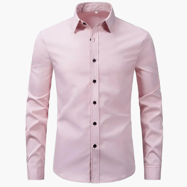 Comfortable men's long sleeve casual shirt, ideal for everyday style