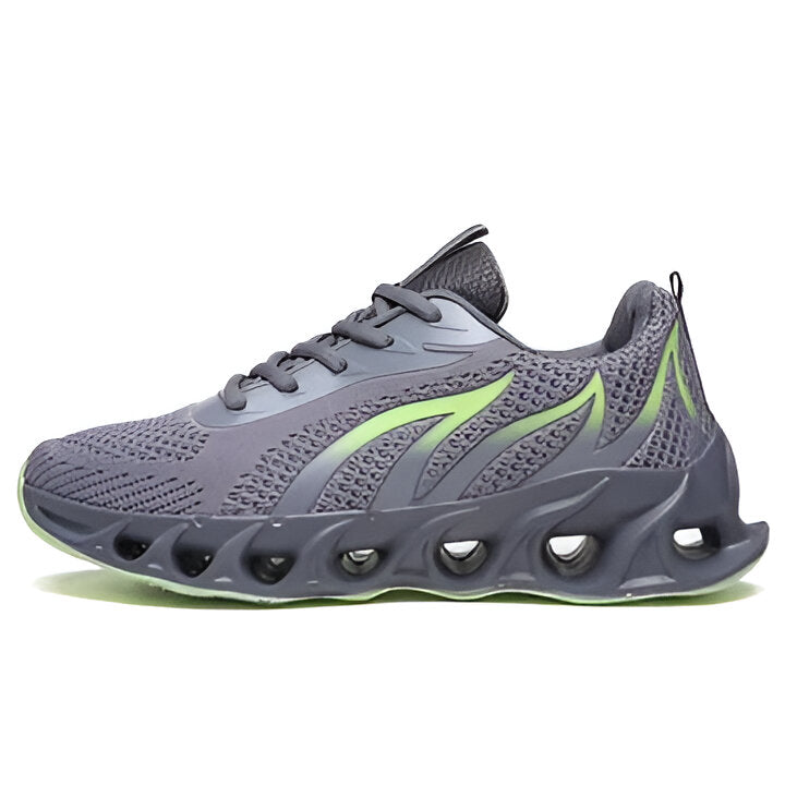 Men's orthopedic walking & running sneakers with arch support for foot pain relief.