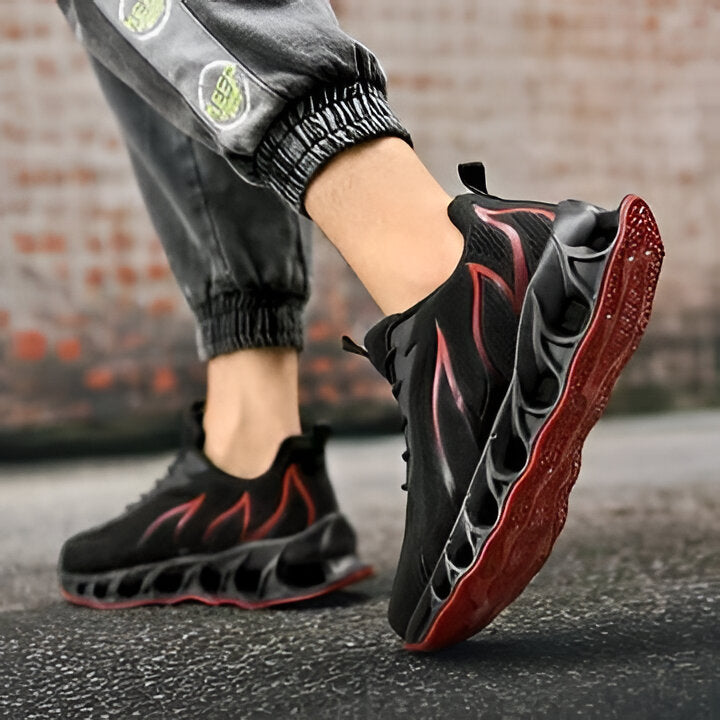 Comfortable men's athletic walking & running shoes, ideal for active wear and daily use.