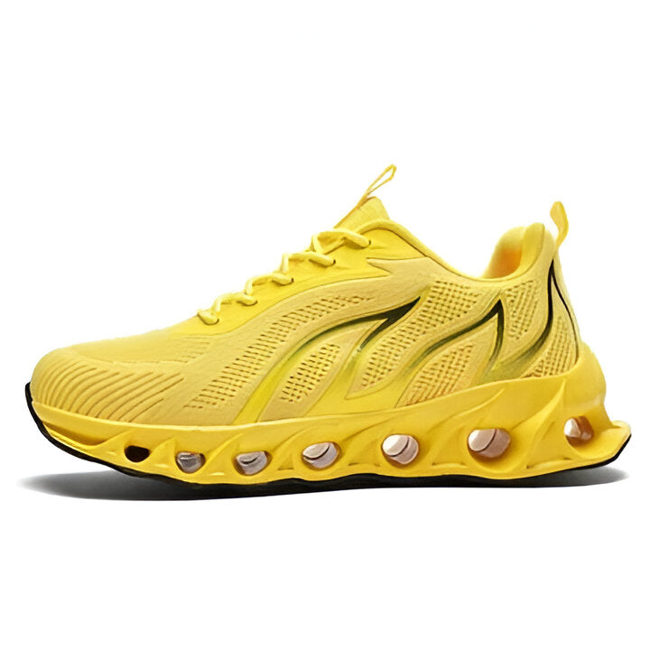 Durable mens walking & running athletic shoes with advanced orthopedic support for active men.