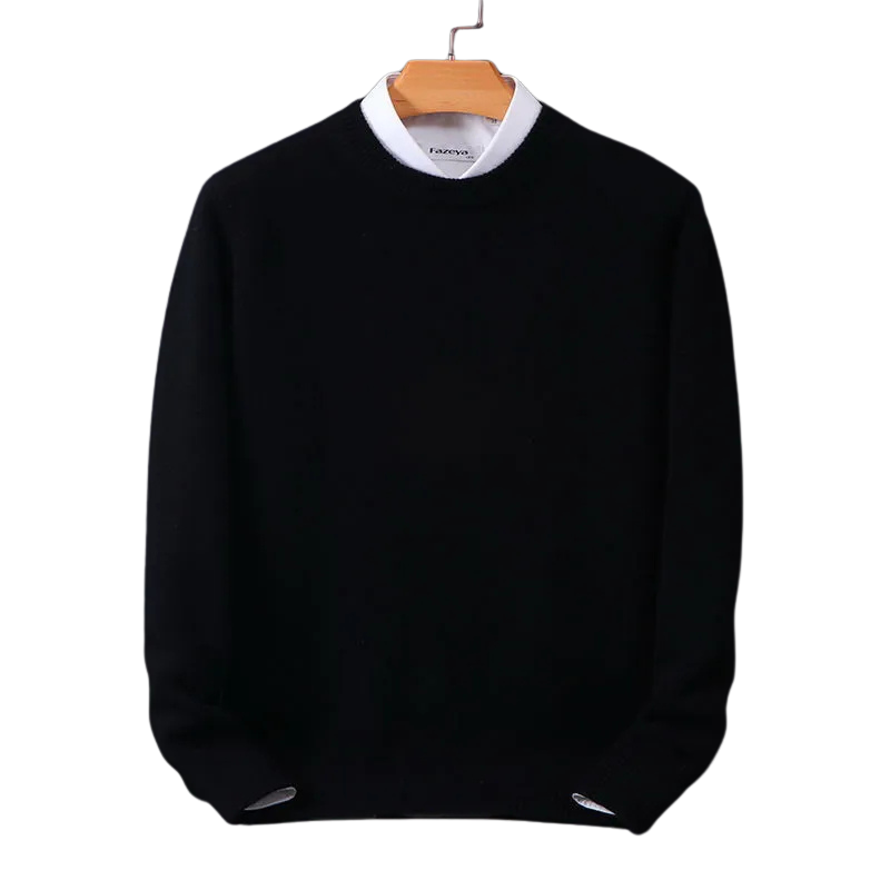 Comfortable men's pullover sweater, perfect for casual layering and ultimate comfort.