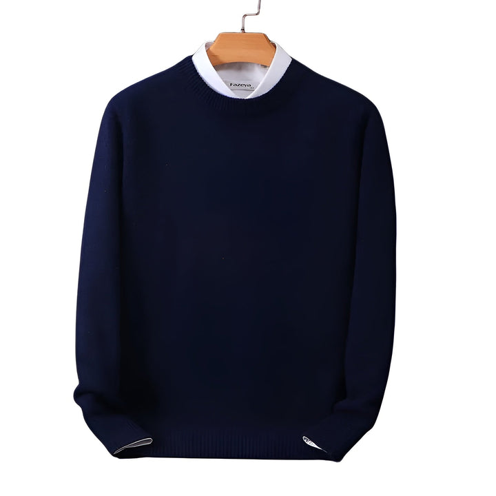 Premium men's round neck pullover, a must-have for comfortable and stylish casual wear.