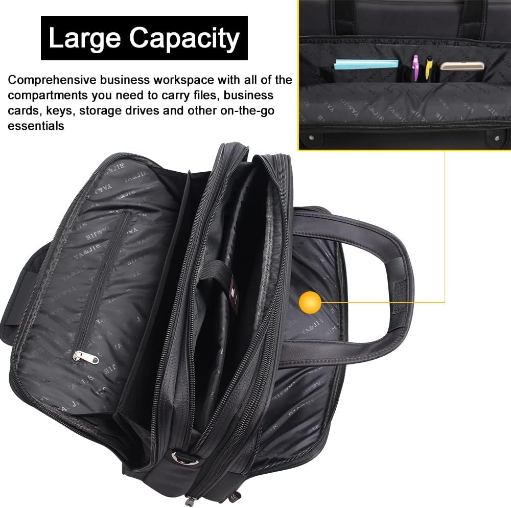 Stylish men's commuter laptop tote bag, canvas and professional design for daily business use & secure storage.