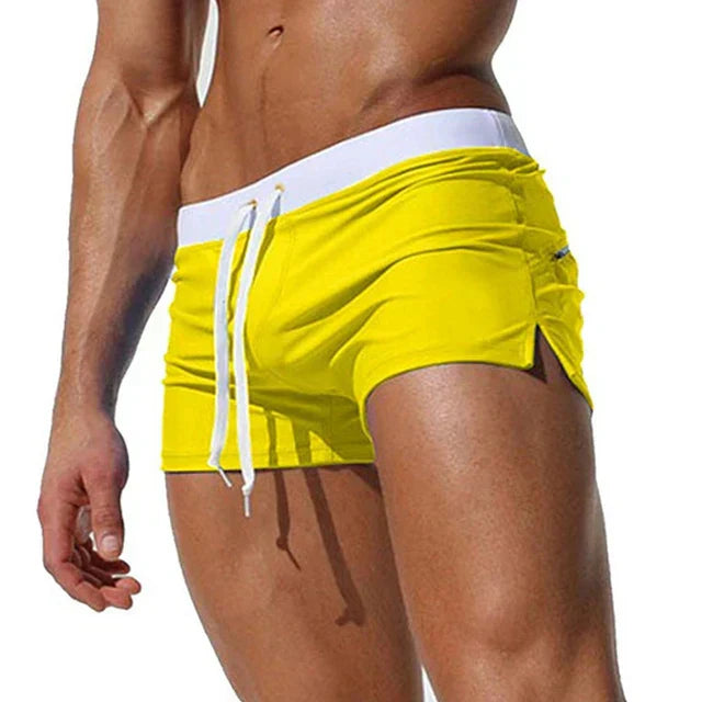 Men's Quick-Dry Swim Trunks - Modern Comfort & Style