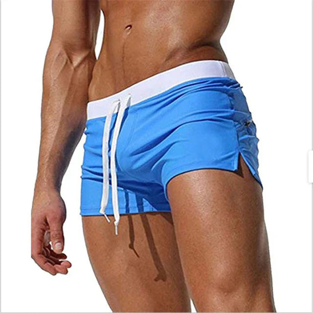 Men's Quick-Dry Swim Trunks - Modern Comfort & Style
